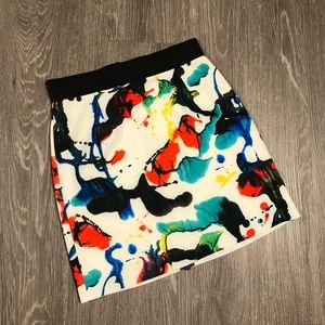 Milly Watercolor Skirt